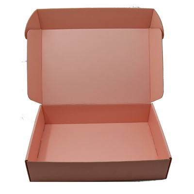 Buy Pink Corrugated Mailer Boxes Eco Friendly Corrugated Packaging Box online manufacture
