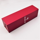 Single Foldable Wine Packaging Box Rectangle Customize Printing