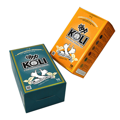 Buy Yellow Corrugated Mailer Boxes Exquisite Workmanship Medicine Gift Box online manufacture