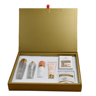 Customized Paperboard Luxury Makeup Kit Gift Box Glossy Surface