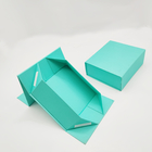 Green Foldable Magnetic Boutique Gift Box Hard Cardboard Gift Boxes