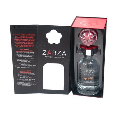 Buy Custom Logo Printed Luxury Black Red Magnetic Folding Cardboard Wine Gift Box online manufacture