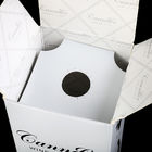 Collapsible Cardboard Wine Gift Boxes  Single Bottle Crash Lock For Champagne Whisky Alcohol