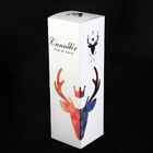 250g Wine Bottle Gift Box Collapsible Artpaper Single Champagne Whisky Alcohol Packaging Box