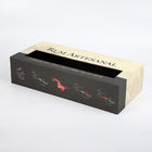 5B Wine Bottle Gift Box CMYK Rigid Cardboard Gift Spirits EVA Cutout Insert Magnetic Lid