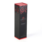 Black Branded Magnetic Closure Wine Bottle Gift Box For Wedding Ceremony