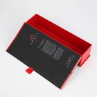 Black Soft Touch Paper Cardboard Gift Flip Top Magnetic Box 1B Spirit