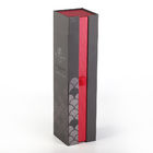 Magnets Flap Luxury Rigid Box Single Wine Glass Gift Beverage Bottle Spirits Cardboard