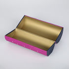 One Piece Luxury Gift Boxes 70mm Cardboard Tube Matt Metallic Printing