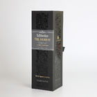Premium Magnetic Closure UV Coating Rigid Cardboard Packaging Chamgane box and Wine Box with ribbon tab