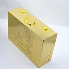 MDF Luxury Wooden Jewellery Boxes 230g Customized Handle Health Care Package