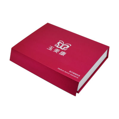 Flap Closure Rigid Magnetic Gift Box With Reverse UV EVA Insert Cutout