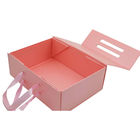 Custom Foldable Magnetic Box PMS Cardboard Folding Gift Luxury With Ribbon ISO9001