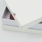 300g White Luxury Gift Boxes 30cm x 30cm  MDF Skincare Personal Care Packaging Box With Ribbon