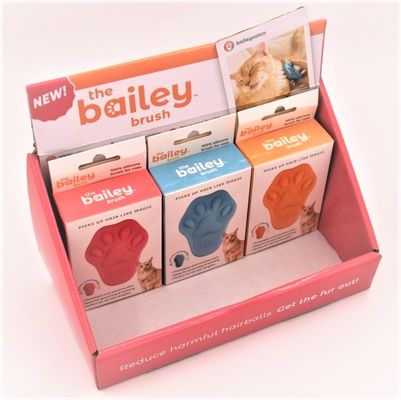 Buy Small Display Stand Corrugated Mailer Boxes For Supermarket CMYK Printing online manufacture