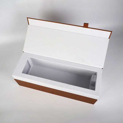 EVA Insert Inlay Rigid Magnetic Gift Box Greyboard Collapsible Flap Closure Wine Box