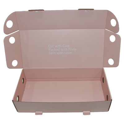Buy Flowers Corrugated Mailer Boxes Recyclable Flower Delivery Boxes online manufacture