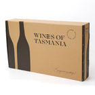 Pantone Color Corrugated Paper Mailer Wine Shipping Box