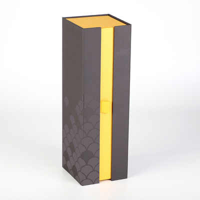 Buy Glass champagne bottle Cardboard Gift Box Wine Spirit luxury packaging box online manufacture