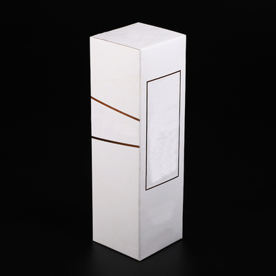 Buy two sides single bottle wine packaging box with bottle neck protect and crash lock bottom online manufacture