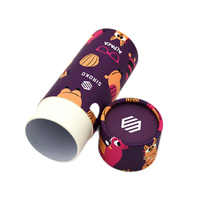 Customized Small Round Cosmetic Packaging Boxes For Essential Oils With Logo FSC