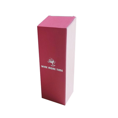 Elegant Wine Bottle Gift Box With Custom Logo Design Customization And Secure Closure