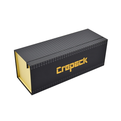 Customizable Wine Bottle Presentation Box With Magnetic Closure