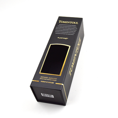 Gift Packaging Wine Bottle Gift Box with and Customizable Design