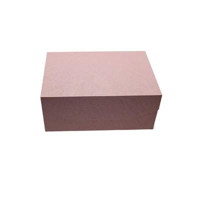 Custom Logo Pink Foldable Gift Box With Magnetic Lid Perfume Makeup Packaging Cosmetic