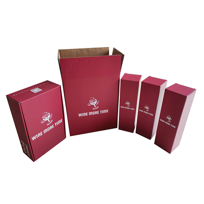 Custom Logo Printed Free Design Corrugated Cardboard Paper Packaging Box Tear Self Sealing Gift Box For Shipping