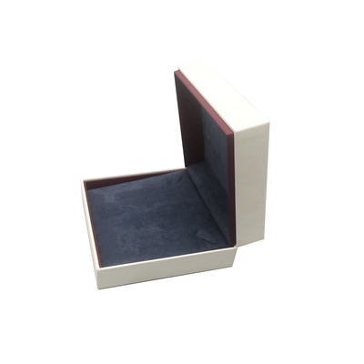 Custom Logo Gift Box For Jewelry Cardboard Boxes Handle Matte Finish Embossed Art Custom For Necklace Rings Jewellery Packaging