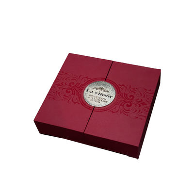 Luxury Custom Foldable Gift Box with Double Door Open Design and 2mm Paper Cardboard