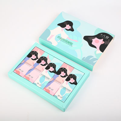 65gsm Paper Drawer Gift Box Packaging Slide Jewelry Open Sleeve Packaging 4C