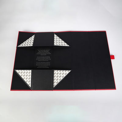 Magnets Flap Flat Pack Foldable Single Wine Box Pannel Closure ISO