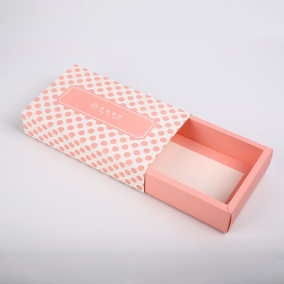 FSC Sliding Drawer Gift Boxes ODM Collapsible Flat CMYK Printing Sleeve Packaging