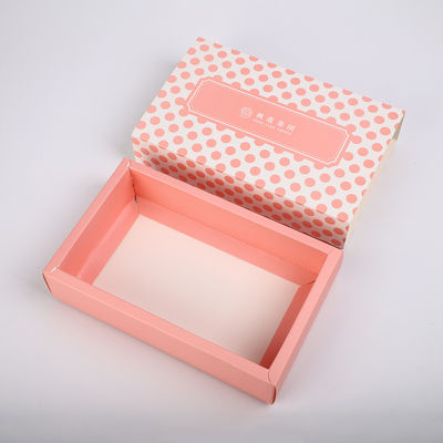 CMYK 350g Cardboard Art Paper Drawer Boxes Collapsible Flat Sleeve Sliding Socks Underwear