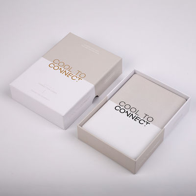 Custom White Corrugated Mailer Boxes Thank You Cards For Christmas Gifts