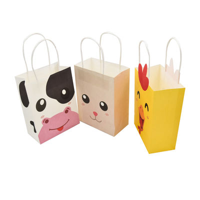 Custom Paper Shopping Bags with PP Handle