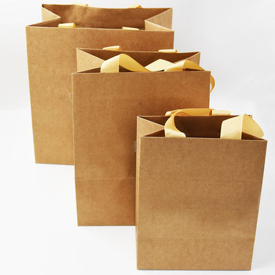 Custom Size Paper Shopping Bags for Promotion Retail  ISO9001 SGS FSC