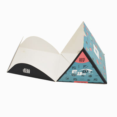 Custom Printing Irregular Promotional Shopping Flat Bottom Paper Bags C1S Artpaper 350g
