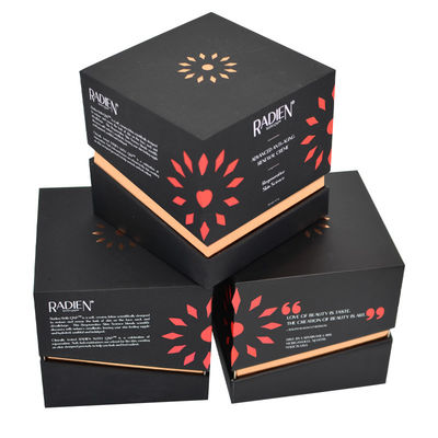 Face Cream Cosmetic Packaging Boxes FSC Rigid Men Women Cleanser Toner Outer