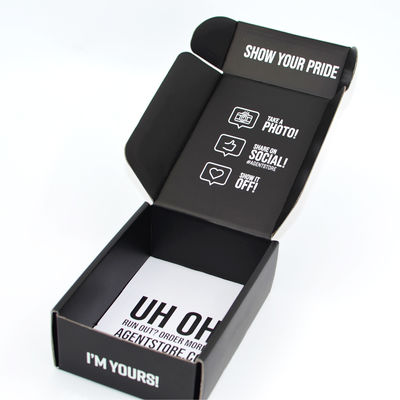 Corrugated Paper Packaging Box Easy To Handle Customizable Size