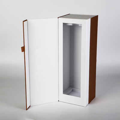 EVA Insert Inlay Rigid Magnetic Gift Box Greyboard Collapsible Flap Closure Wine Box