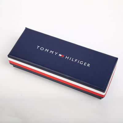 Grey Cardboard Custom Rigid Gift Boxes With Lids Embossing Sponge FCS Certified