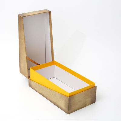 Rigid Cardboard Wine Bottle Gift Box Whisky Gin Neck Holder Packaging Box