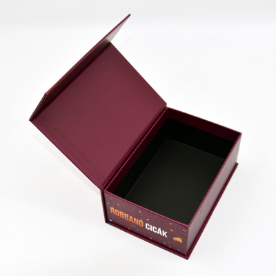 One Piece Wrap Around Magnetic Closoure Gift Box For Game Cards Packaging